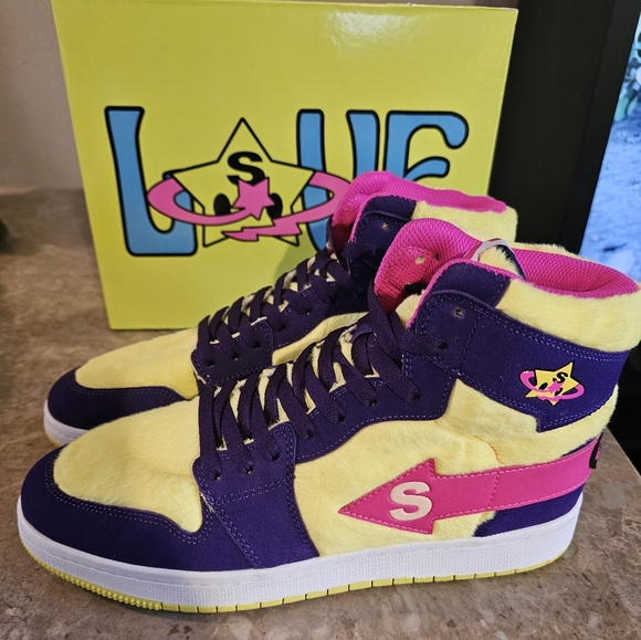 Sumakini " The Stars Bears" multi color sneakers men's size 13 new with box - Picture 4 of 12